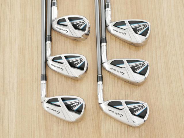 Iron set : Taylormade : ชุดเหล็ก Taylormade SIM MAX (ออกปี 2020 Japan Spec.) มีเหล็ก 6-Pw,Sw (6 ชิ้น) ก้านกราไฟต์ Mitsubishi Tensei TM60 Flex R