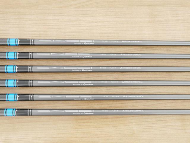 Iron set : Taylormade : ชุดเหล็ก Taylormade SIM MAX (ออกปี 2020 Japan Spec.) มีเหล็ก 6-Pw,Sw (6 ชิ้น) ก้านกราไฟต์ Mitsubishi Tensei TM60 Flex R
