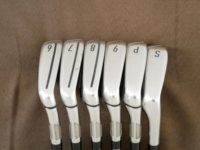 Iron set : Taylormade : ชุดเหล็ก Taylormade SIM MAX (ออกปี 2020 Japan Spec.) มีเหล็ก 6-Pw,Sw (6 ชิ้น) ก้านกราไฟต์ Mitsubishi Tensei TM60 Flex R