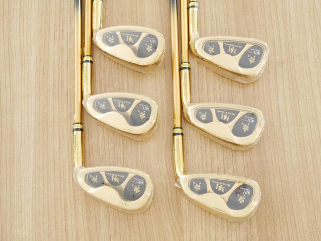 Iron set : Other Brand : **ของใหม่ ยังไม่แกะพลาสติก** ชุดเหล็ก Mutsumi Honma MH777 One Length (ใบใหญ่ ตีง่าย ไกล) มีเหล็ก 5-Pw (6 ชิ้น) ก้านกราไฟต์ Flex R