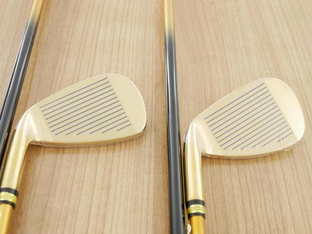 Iron set : Other Brand : **ของใหม่ ยังไม่แกะพลาสติก** ชุดเหล็ก Mutsumi Honma MH777 One Length (ใบใหญ่ ตีง่าย ไกล) มีเหล็ก 5-Pw (6 ชิ้น) ก้านกราไฟต์ Flex R