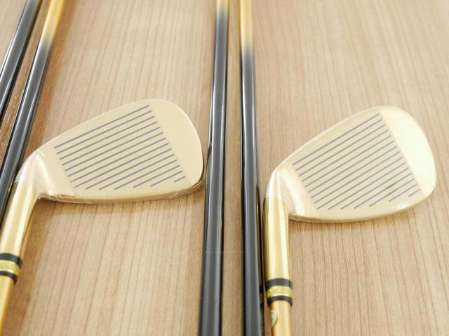 Iron set : Other Brand : **ของใหม่ ยังไม่แกะพลาสติก** ชุดเหล็ก Mutsumi Honma MH777 One Length (ใบใหญ่ ตีง่าย ไกล) มีเหล็ก 5-Pw (6 ชิ้น) ก้านกราไฟต์ Flex R