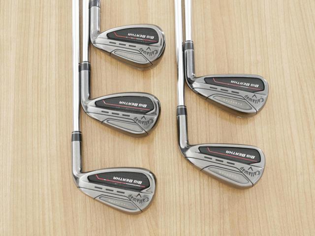 Iron set : Callaway : ชุดเหล็ก Callaway Big Bertha (ออกปี 2023 ตีง่ายที่สุดของ Callaway) มีเหล็ก 6-Pw (5 ชิ้น) ก้านเหล็ก NS Pro 950 Neo Flex S