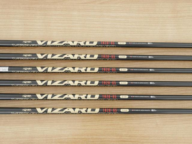Iron set : Honma : ชุดเหล็ก Honma Tour World TR20P (ออกปี 2020) มีเหล็ก 6-11 (6 ชิ้น) ก้านกราไฟต์ Honma Vizard TR20-65 Flex S