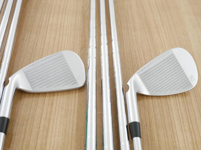 Iron set : Ping : ชุดเหล็ก Ping G730 (รุ่นล่าสุด ปี 2024 Japan Spec. ใบใหญ่ ง่ายที่สุด ไกลที่สุดของ Ping) มีเหล็ก 5-Pw,Aw,50,56 (9 ชิ้น) ก้านเหล็ก NS Pro 750 NEO Flex S