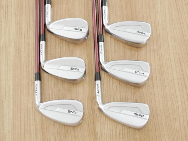 Iron set : Ping : ชุดเหล็ก Ping G700 (ปี 2019 Japan Spec. ใบใหญ่ ง่ายที่สุด ไกลที่สุดของ Ping) มีเหล็ก 6-Pw,Aw (6 ชิ้น) ก้านกราไฟต์ Mitsubishi FUBUKI Flex R