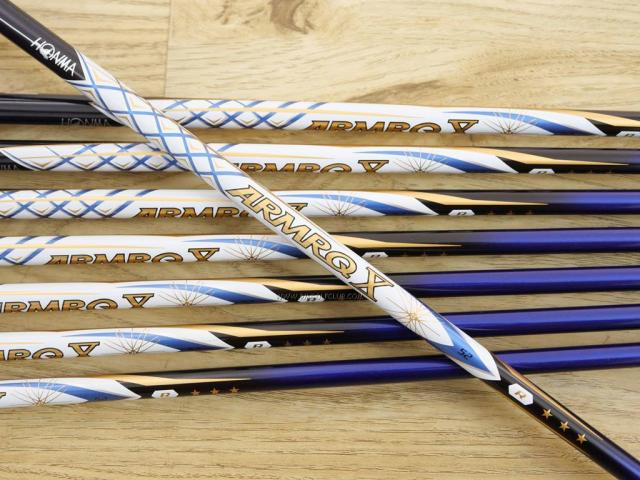 Iron set : Honma : **ก้าน 3 ดาว** ชุดเหล็ก Honma Beres IS-06 Forged (ปี 2019) มีเหล็ก 5-11,Aw (8 ชิ้น เทียบเท่า 4-Pw,Aw) ก้าน ARMRQ X (52) Flex R (3 ดาว)