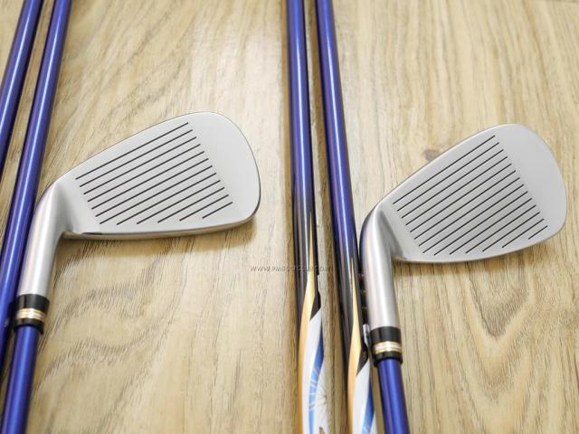 Iron set : Honma : **ก้าน 3 ดาว** ชุดเหล็ก Honma Beres IS-06 Forged (ปี 2019) มีเหล็ก 5-11,Aw (8 ชิ้น เทียบเท่า 4-Pw,Aw) ก้าน ARMRQ X (52) Flex R (3 ดาว)