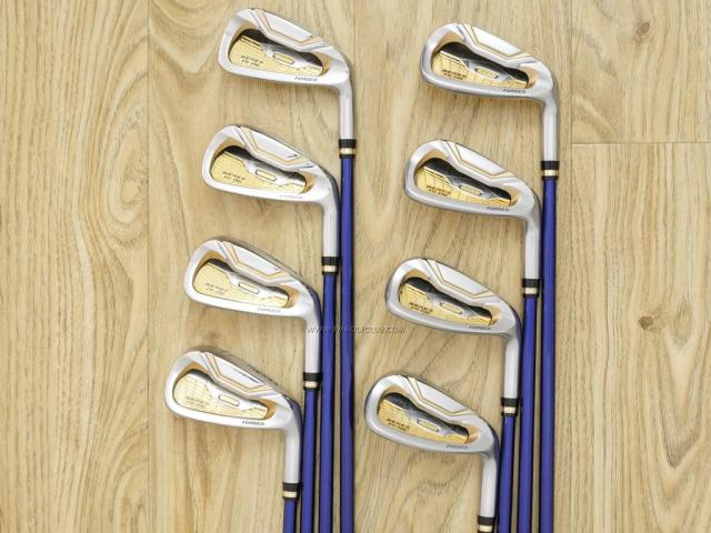 Iron set : Honma : **ก้าน 3 ดาว** ชุดเหล็ก Honma Beres IS-06 Forged (ปี 2019) มีเหล็ก 5-11,Aw (8 ชิ้น เทียบเท่า 4-Pw,Aw) ก้าน ARMRQ X (52) Flex R (3 ดาว)