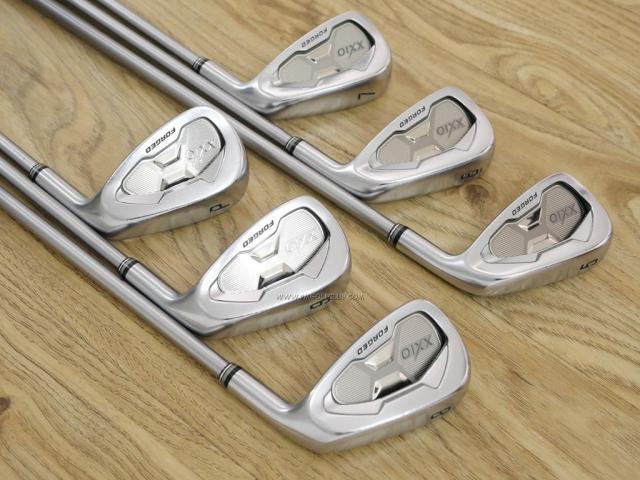 Iron set : XXIO : ชุดเหล็ก XXIO Forged 5 (ออกปี 2016) มีเหล็ก 5-Pw (6 ชิ้น) ก้านกราไฟต์ MX-5000 Flex R