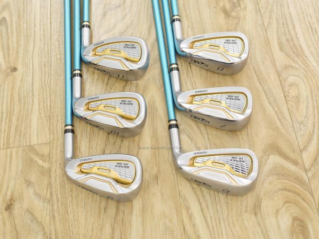 Iron set : Honma : ชุดเหล็ก Honma Beres IS-06 Forged (ปี 2019) มีเหล็ก 6-11 (6 ชิ้น เทียบเท่า 5-Pw) ก้าน ARMRQ X (43) Flex R (2 ดาว)