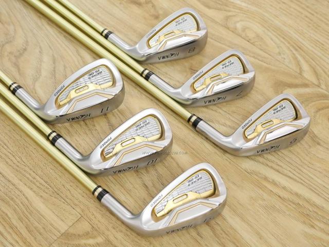Iron set : Honma : ชุดเหล็ก Honma Beres IS-06 Forged (ปี 2019) มีเหล็ก 6-11 (6 ชิ้น เทียบเท่า 5-Pw) ก้าน ARMRQ X (47) Flex R (2 ดาว)