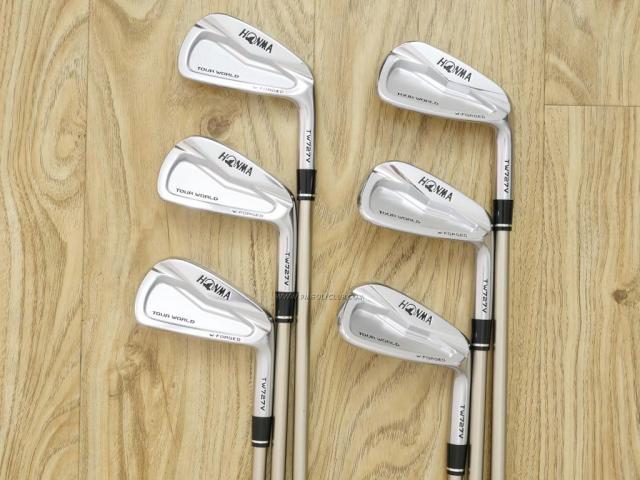 Iron set : Honma : ชุดเหล็ก Honma Tour World TW727V (Forged ปี 2016) มีเหล็ก 5-10 (6 ชิ้น) ก้านกราไฟต์ Honma Vizard I65 Flex S