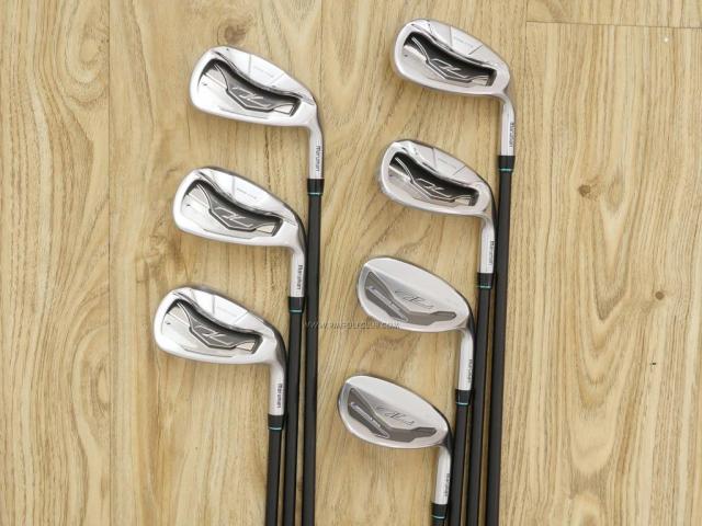 Iron set : Maruman : ชุดเหล็ก Maruman ZETA Type 713 (ใบใหญ่ หน้าเด้ง ตีไกลมาก) มีเหล็ก 6-Pw,Aw,Sw (7 ชิ้น) ก้านกราไฟต์ Flex R