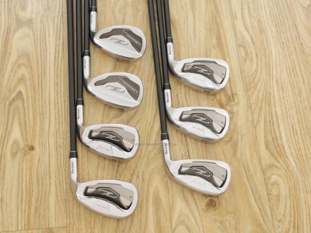 Iron set : Maruman : ชุดเหล็ก Maruman ZETA Type 713 (ใบใหญ่ หน้าเด้ง ตีไกลมาก) มีเหล็ก 6-Pw,Aw,Sw (7 ชิ้น) ก้านกราไฟต์ Flex R