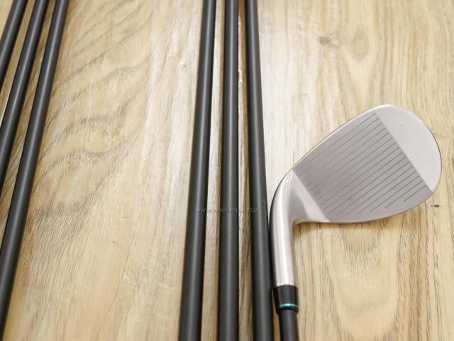 Iron set : Maruman : ชุดเหล็ก Maruman ZETA Type 713 (ใบใหญ่ หน้าเด้ง ตีไกลมาก) มีเหล็ก 6-Pw,Aw,Sw (7 ชิ้น) ก้านกราไฟต์ Flex R