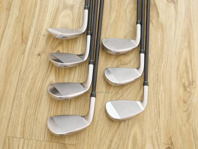 Iron set : Maruman : ชุดเหล็ก Maruman ZETA Type 713 (ใบใหญ่ หน้าเด้ง ตีไกลมาก) มีเหล็ก 6-Pw,Aw,Sw (7 ชิ้น) ก้านกราไฟต์ Flex R