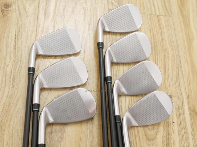 Iron set : Maruman : ชุดเหล็ก Maruman ZETA Type 713 (ใบใหญ่ หน้าเด้ง ตีไกลมาก) มีเหล็ก 6-Pw,Aw,Sw (7 ชิ้น) ก้านกราไฟต์ Flex R