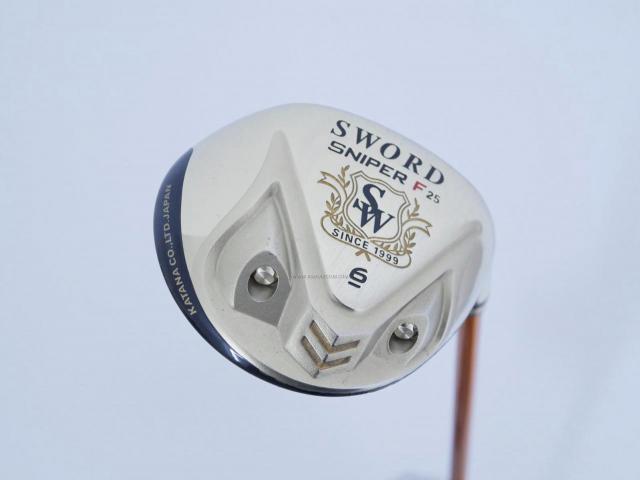 Fairway Wood : Katana : หัวไม้ 6 Katana Sniper F Loft 25 ก้าน Sword Tour AD Flex SR