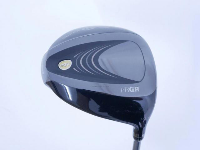 Driver : PRGR : ไดรเวอร์ PRGR Super EGG 485cc. (รุ่นล่าสุด ออกปี 2022 หน้าเด้งเกินกฏ ตีไกลมาก) Loft 10.5 Flex R (M-37)