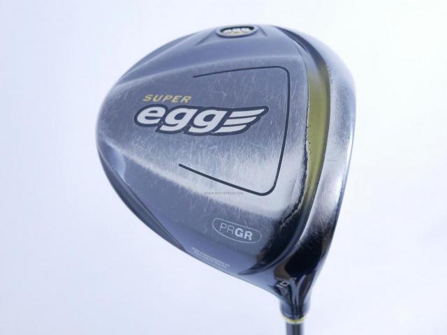 Driver : PRGR : ไดรเวอร์ PRGR Super EGG (ปี 2019 หน้าเด้งเกินกฏ COR 0.86) Loft 10.5 ก้าน M-37 Flex R
