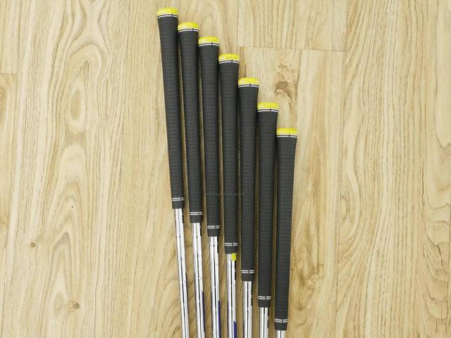 Iron set : Bridgestone : ชุดเหล็ก Bridgestone Tour B JGR HF1 Forged (รุ่นปี 2018 ตีไกลกว่าปกติ 2 เบอร์) มีเหล็ก 7-P1,P2,Aw,Sw (7 ชิ้น) ก้านเหล็ก NS Pro Zelos 8 Flex R