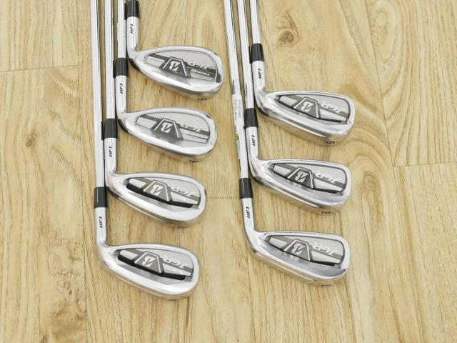Iron set : Bridgestone : ชุดเหล็ก Bridgestone Tour B JGR HF1 Forged (รุ่นปี 2018 ตีไกลกว่าปกติ 2 เบอร์) มีเหล็ก 7-P1,P2,Aw,Sw (7 ชิ้น) ก้านเหล็ก NS Pro Zelos 8 Flex R