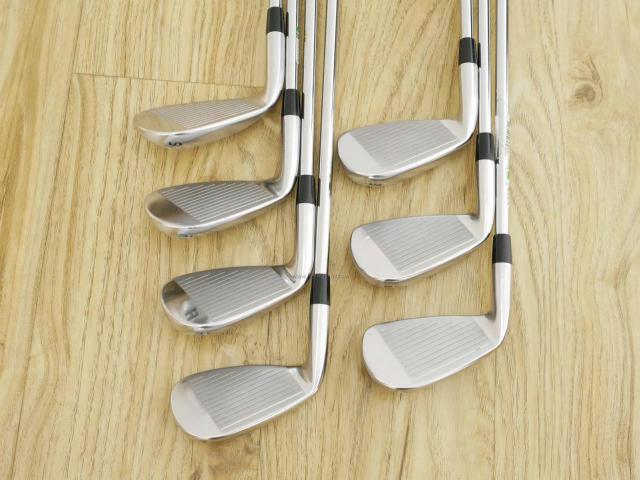 Iron set : Bridgestone : ชุดเหล็ก Bridgestone Tour B JGR HF1 Forged (รุ่นปี 2018 ตีไกลกว่าปกติ 2 เบอร์) มีเหล็ก 7-P1,P2,Aw,Sw (7 ชิ้น) ก้านเหล็ก NS Pro Zelos 8 Flex R