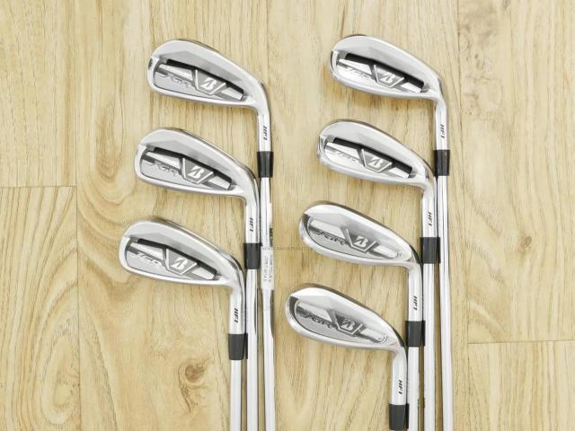 Iron set : Bridgestone : ชุดเหล็ก Bridgestone Tour B JGR HF1 Forged (รุ่นปี 2018 ตีไกลกว่าปกติ 2 เบอร์) มีเหล็ก 7-P1,P2,Aw,Sw (7 ชิ้น) ก้านเหล็ก NS Pro Zelos 8 Flex R