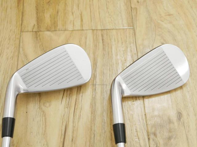 Iron set : Bridgestone : ชุดเหล็ก Bridgestone Tour B JGR HF1 Forged (รุ่นปี 2018 ตีไกลกว่าปกติ 2 เบอร์) มีเหล็ก 7-P1,P2,Aw,Sw (7 ชิ้น) ก้านเหล็ก NS Pro Zelos 8 Flex R