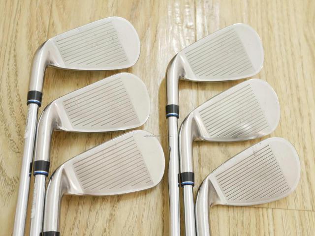 Iron set : XXIO : ชุดเหล็ก XXIO Cross 2 (ออกปี 2021 ตีไกลที่สุดของที่สุดจาก XXIO หน้าเด้งสุดๆ) มีเหล็ก 6-Pw,Aw (6 ชิ้น ตีไกลกว่าปกติ 2 เบอร์) ก้านเหล็ก NS Pro 860 DST Flex R