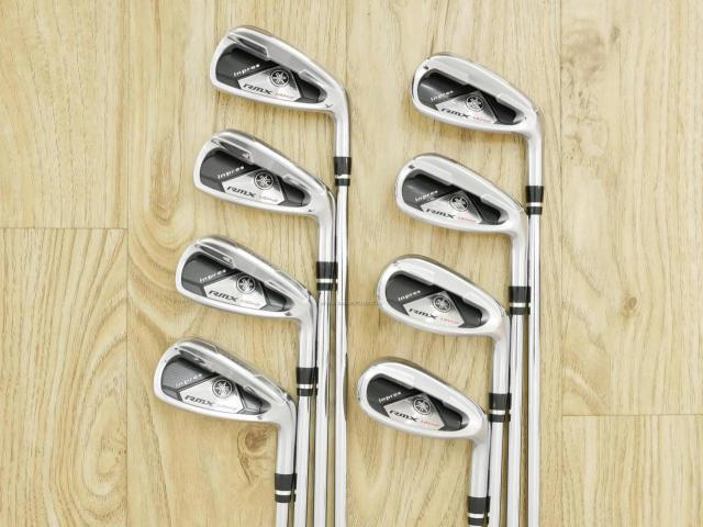 Iron set : Yamaha : ชุดเหล็ก Yamaha Inpres RMX UD+2 (ปี 2017 ตีไกลที่สุด ไกลกว่าเหล็กทั่วไป 2 เบอร์) มีเหล็ก 5-Pw,Aw,As (8 ชิ้น) ก้านเหล็ก NS Pro ZELOS 7 Flex R