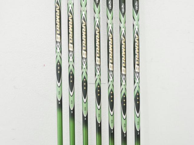 Iron set : Honma : **ก้าน 3 ดาว** ชุดเหล็ก Honma Beres IE-03 (ออกปี 2016 เหมาะกับซีเนียร์) มีเหล็ก 6-11,Sw (7 ชิ้น) ก้าน ARMRQ 8 (45) Flex R (3 ดาว)