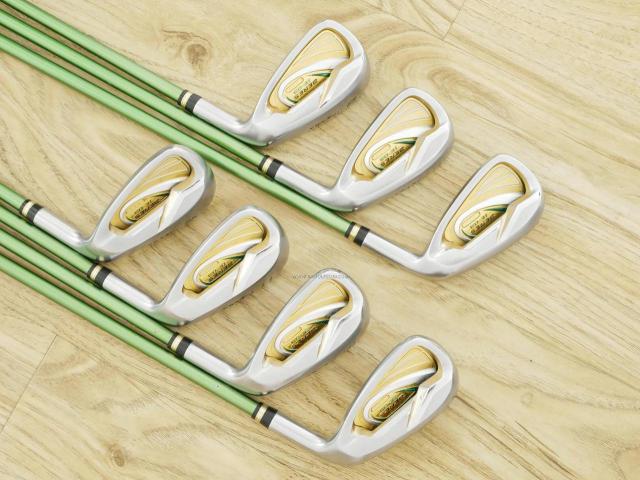 Iron set : Honma : **ก้าน 3 ดาว** ชุดเหล็ก Honma Beres IE-03 (ออกปี 2016 เหมาะกับซีเนียร์) มีเหล็ก 6-11,Sw (7 ชิ้น) ก้าน ARMRQ 8 (45) Flex R (3 ดาว)