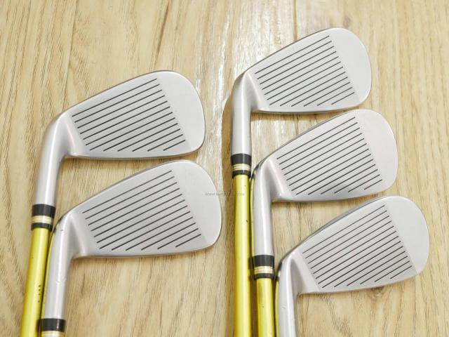 Iron set : Honma : **ก้าน 3 ดาว** ชุดเหล็ก Honma Beres IS-05 Forged (รุ่นปี 2017) มีเหล็ก 6-10 (5 ชิ้น) ก้าน ARMRQ ∞ (48) Flex R (3 ดาว)