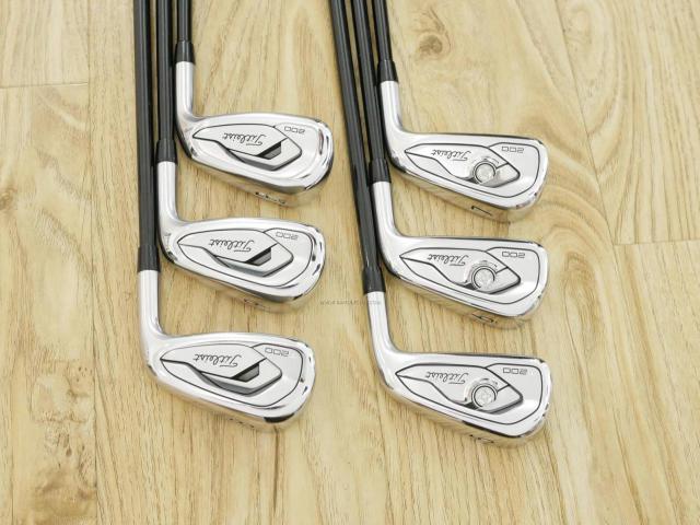 Iron set : Titleist : ชุดเหล็ก Titleist T200 (รุ่นปี 2020) มีเหล็ก 5-Pw (6 ชิ้น) ก้านกราไฟต์ Mitsubishi KUROKAGE 60i Flex R