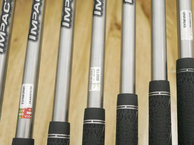 Iron set : Maruman : ชุดเหล็ก Maruman Shuttle NX-1 (ออกปี 2018 หน้าเด้งสุดๆ โกงสุดๆ เหล็ก 7 Loft 27) มีเหล็ก 5-Pw,Aw (7 ชิ้น) ก้านกราไฟต์ Flex SR