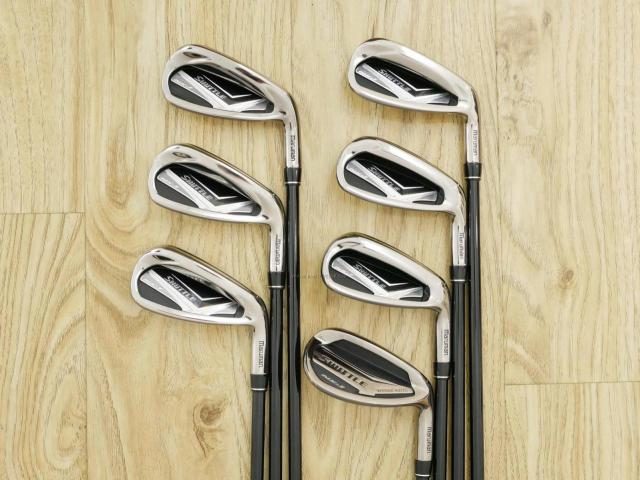 Iron set : Maruman : ชุดเหล็ก Maruman Shuttle NX-1 (ออกปี 2018 หน้าเด้งสุดๆ โกงสุดๆ เหล็ก 7 Loft 27) มีเหล็ก 5-Pw,Aw (7 ชิ้น) ก้านกราไฟต์ Flex SR