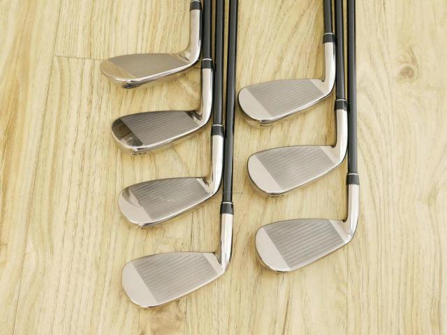 Iron set : Maruman : ชุดเหล็ก Maruman Shuttle NX-1 (ออกปี 2018 หน้าเด้งสุดๆ โกงสุดๆ เหล็ก 7 Loft 27) มีเหล็ก 5-Pw,Aw (7 ชิ้น) ก้านกราไฟต์ Flex SR