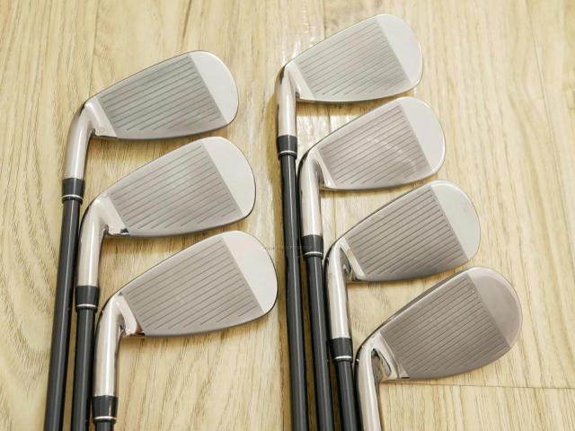 Iron set : Maruman : ชุดเหล็ก Maruman Shuttle NX-1 (ออกปี 2018 หน้าเด้งสุดๆ โกงสุดๆ เหล็ก 7 Loft 27) มีเหล็ก 5-Pw,Aw (7 ชิ้น) ก้านกราไฟต์ Flex SR