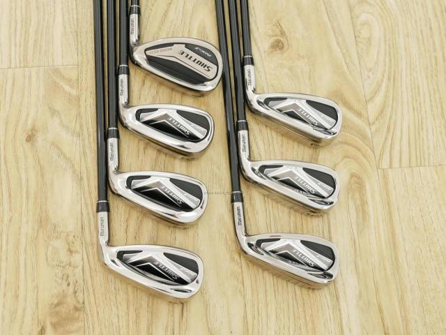 Iron set : Maruman : ชุดเหล็ก Maruman Shuttle NX-1 (ออกปี 2018 หน้าเด้งสุดๆ โกงสุดๆ เหล็ก 7 Loft 27) มีเหล็ก 5-Pw,Aw (7 ชิ้น) ก้านกราไฟต์ Flex SR