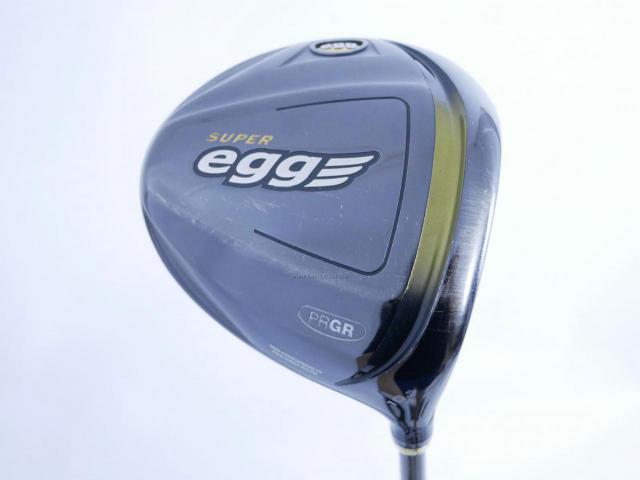 Driver : PRGR : ไดรเวอร์ PRGR Super EGG (ปี 2019 หน้าเด้งเกินกฏ COR 0.86) Loft 10.5 ก้าน M-37 Flex R