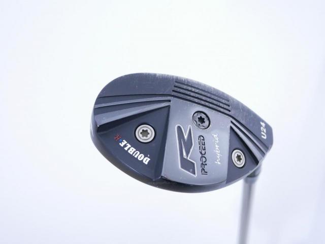 Fairway Wood : Other Brand : ไม้กระเทย Proceed Double R Hybrid Loft 24 ก้าน Steelfiber i68 Flex R