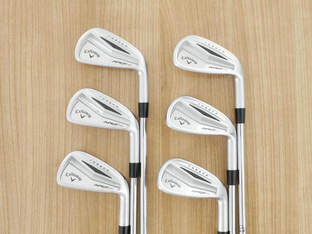 Iron set : Callaway : ชุดเหล็ก Callaway APEX Pro Forged มีเหล็ก 5-Pw (6 ชิ้น) ก้านเหล็ก Memphis 10 Flex SR