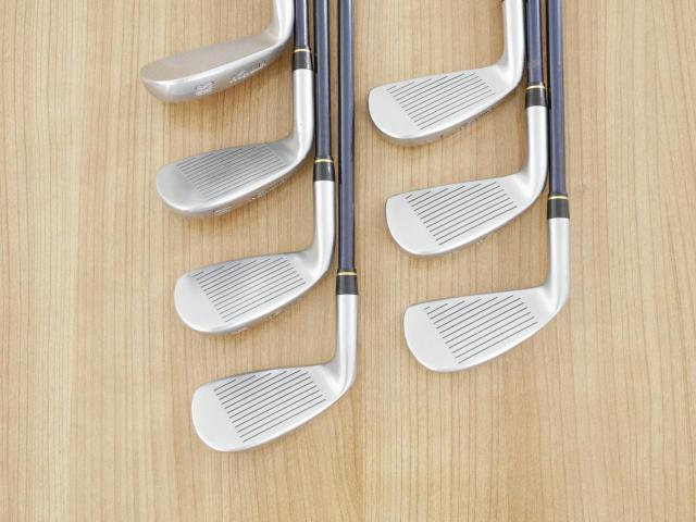Iron set : Honma : ชุดเหล็ก Honma TwinMarks TM-602 (ใบใหญ่ ตีง่าย ไกล) มีเหล็ก 5-10,Sw (7 ชิ้น) ก้านกราไฟต์ Honma SK555 Flex R