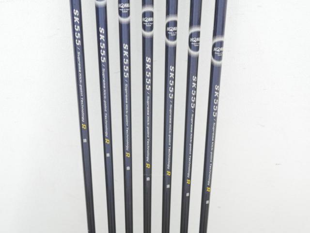 Iron set : Honma : ชุดเหล็ก Honma TwinMarks TM-602 (ใบใหญ่ ตีง่าย ไกล) มีเหล็ก 5-10,Sw (7 ชิ้น) ก้านกราไฟต์ Honma SK555 Flex R