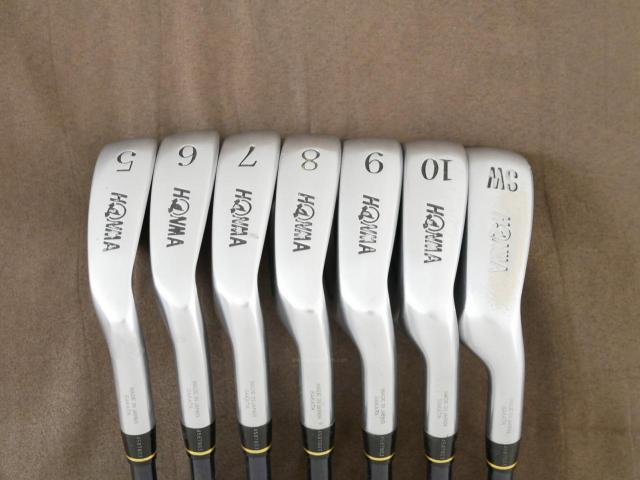 Iron set : Honma : ชุดเหล็ก Honma TwinMarks TM-602 (ใบใหญ่ ตีง่าย ไกล) มีเหล็ก 5-10,Sw (7 ชิ้น) ก้านกราไฟต์ Honma SK555 Flex R