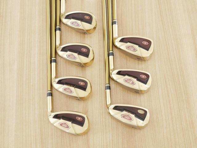 Iron set : Tsuruya : ชุดเหล็ก Tsuruya AXEL Gold Premium II (รุ่นปี 2017 ของใหม่ 6 หมื่นกว่าบาท หน้าเด้งสุดๆ ไกลสุดๆๆ) มีเหล็ก 7-Pw,Aw,As,Sw (7 ชิ้น ครบเซ็ต) ก้านกราไฟต์ Flex R