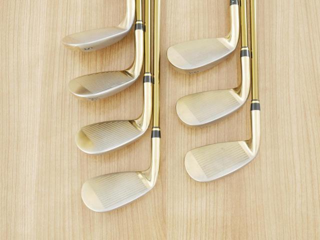 Iron set : Tsuruya : ชุดเหล็ก Tsuruya AXEL Gold Premium II (รุ่นปี 2017 ของใหม่ 6 หมื่นกว่าบาท หน้าเด้งสุดๆ ไกลสุดๆๆ) มีเหล็ก 7-Pw,Aw,As,Sw (7 ชิ้น ครบเซ็ต) ก้านกราไฟต์ Flex R