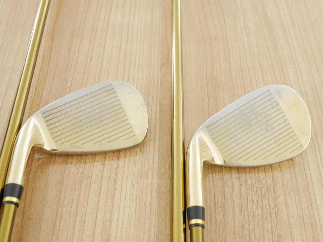 Iron set : Tsuruya : ชุดเหล็ก Tsuruya AXEL Gold Premium II (รุ่นปี 2017 ของใหม่ 6 หมื่นกว่าบาท หน้าเด้งสุดๆ ไกลสุดๆๆ) มีเหล็ก 7-Pw,Aw,As,Sw (7 ชิ้น ครบเซ็ต) ก้านกราไฟต์ Flex R